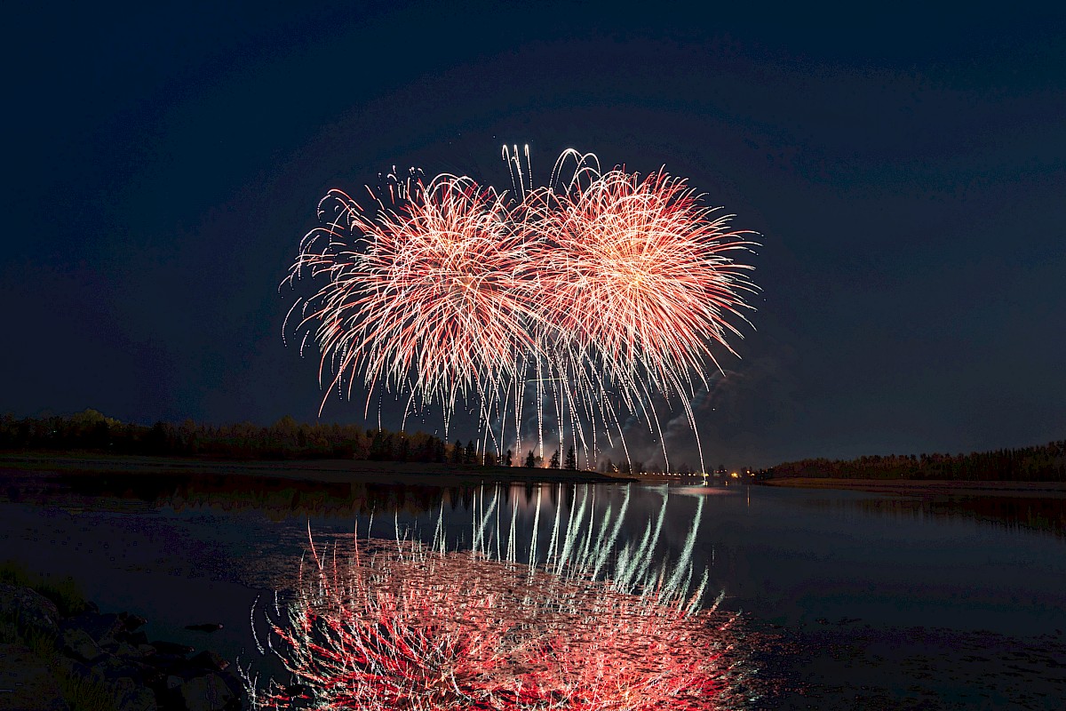 4th of july harbor fireworks